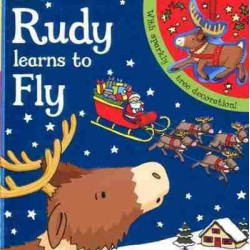 Rudy Learns to Fly : Christmas Foil Press: Reindeer BB (hojas duras)