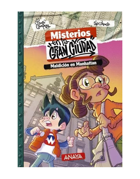Misterios en la gran ciudad 3. Maldición en Manhattan Libro 3