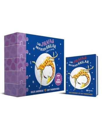 Las jirafas no puedes bailar libro puzzle gigante
