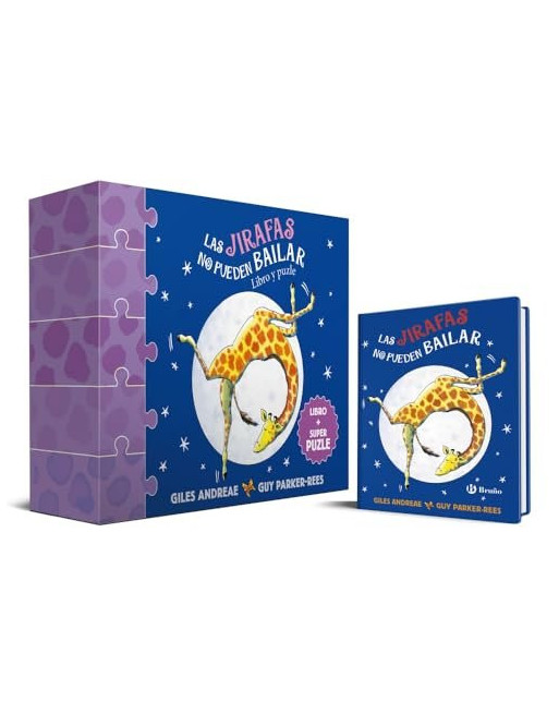 Las jirafas no puedes bailar libro puzzle gigante