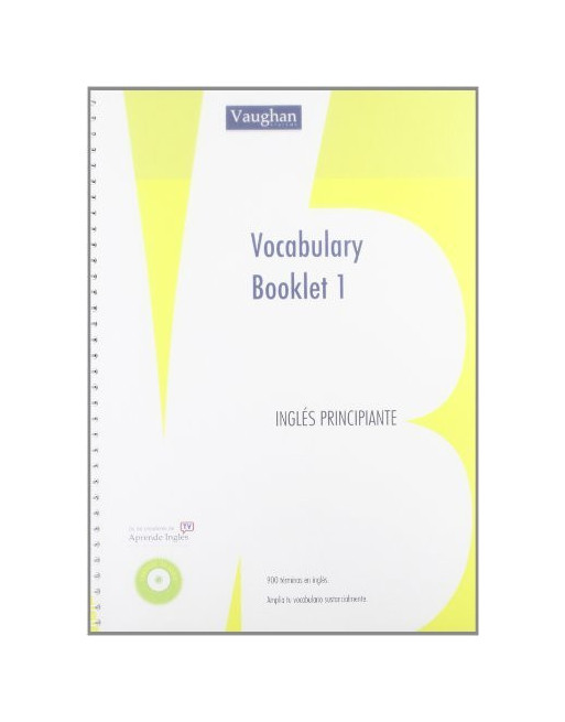 Vocabulary Booklet 1 + Cd audio