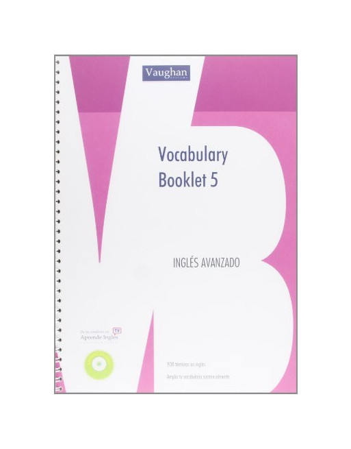 Vocabulary Booklet 5 + Cd audio