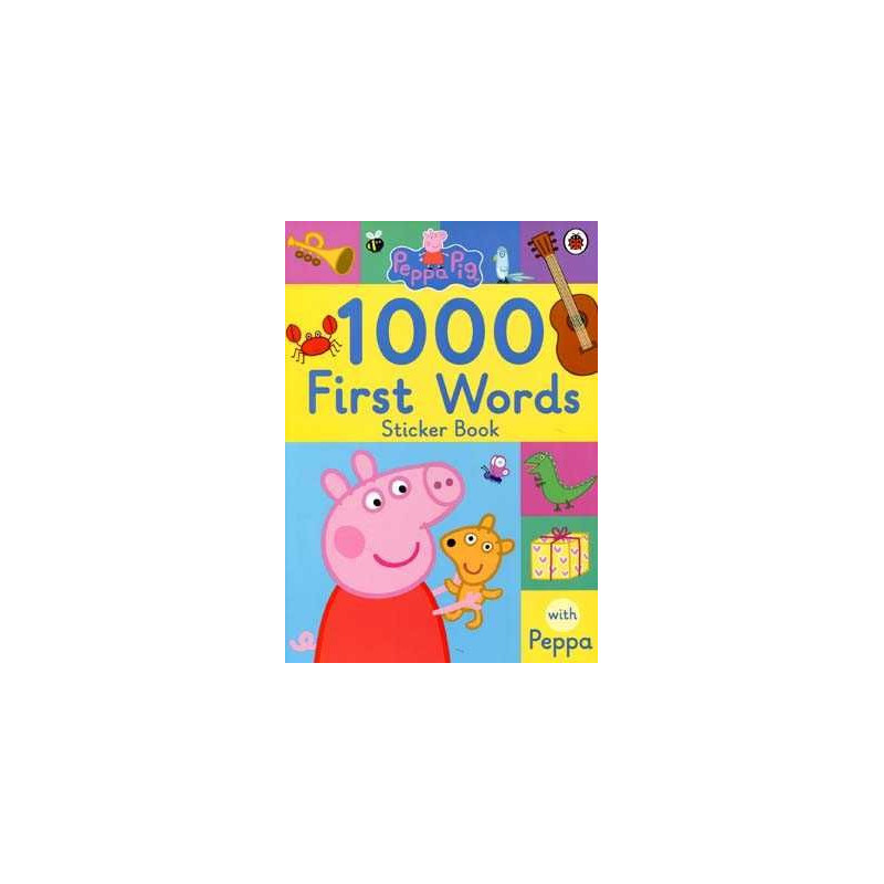 Peppa Pig 1000 First Words Sticker