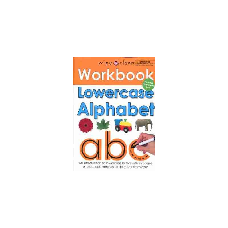 Lowercase Alphabet Workbook (practical letters to do many time over)