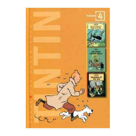 Adventures of Tintin Vol 4: Red Rackhams Treasure/the Seven Crystal Balls/Prisoners of the Sun