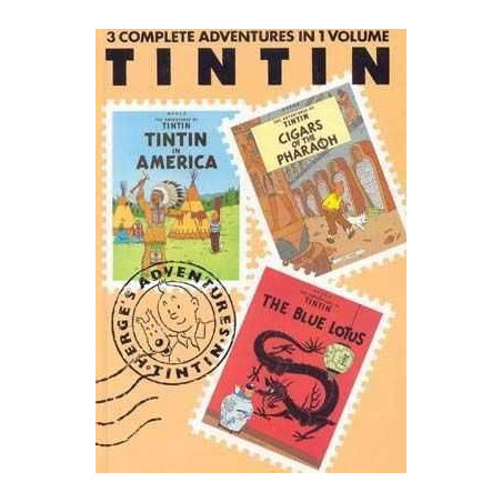 Adventures of Tintin vol.1 : 3 Complete Adventures HB