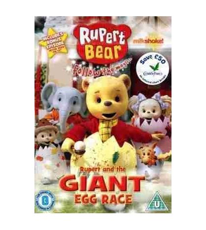 Rupert and the Gigant Egg Race DVD