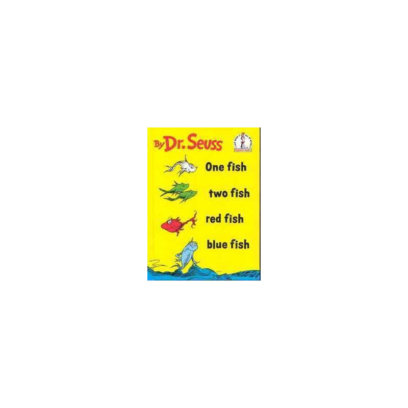 Dr Seuss : One Fish, Two Fish, Red Fish, Blue Fish HB