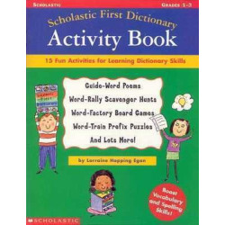 Scholastic First Dictionary Activity Book 1-3