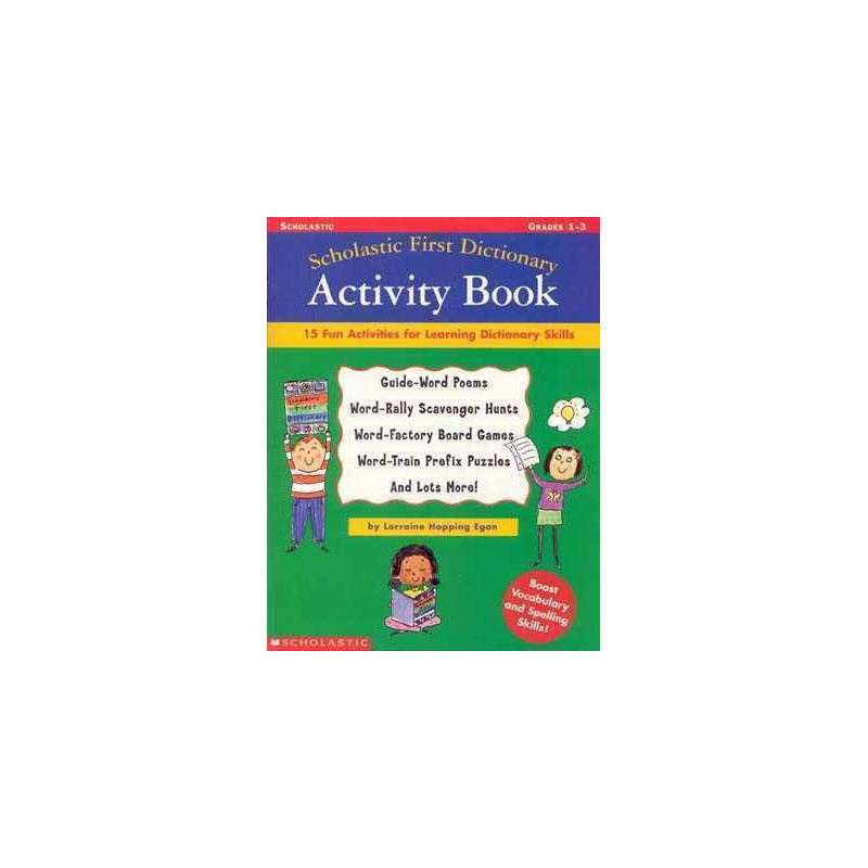 Scholastic First Dictionary Activity Book 1-3