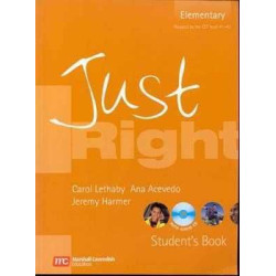 Just Right Elementary A1-A2 student + cd audio