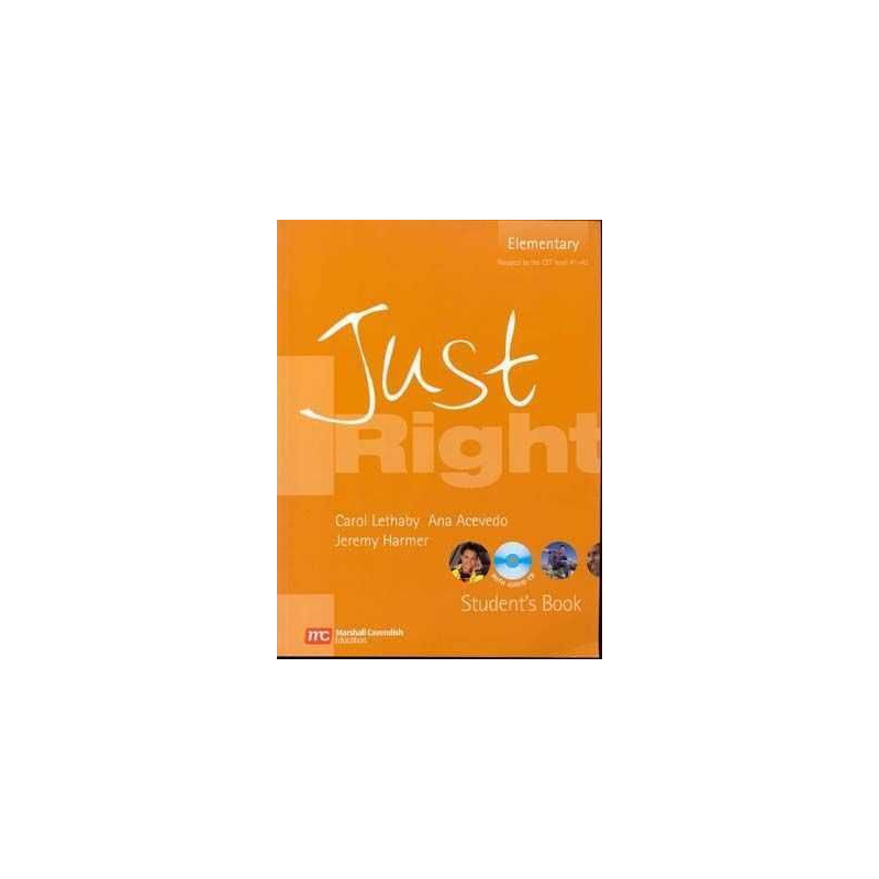 Just Right Elementary A1-A2 student + cd audio