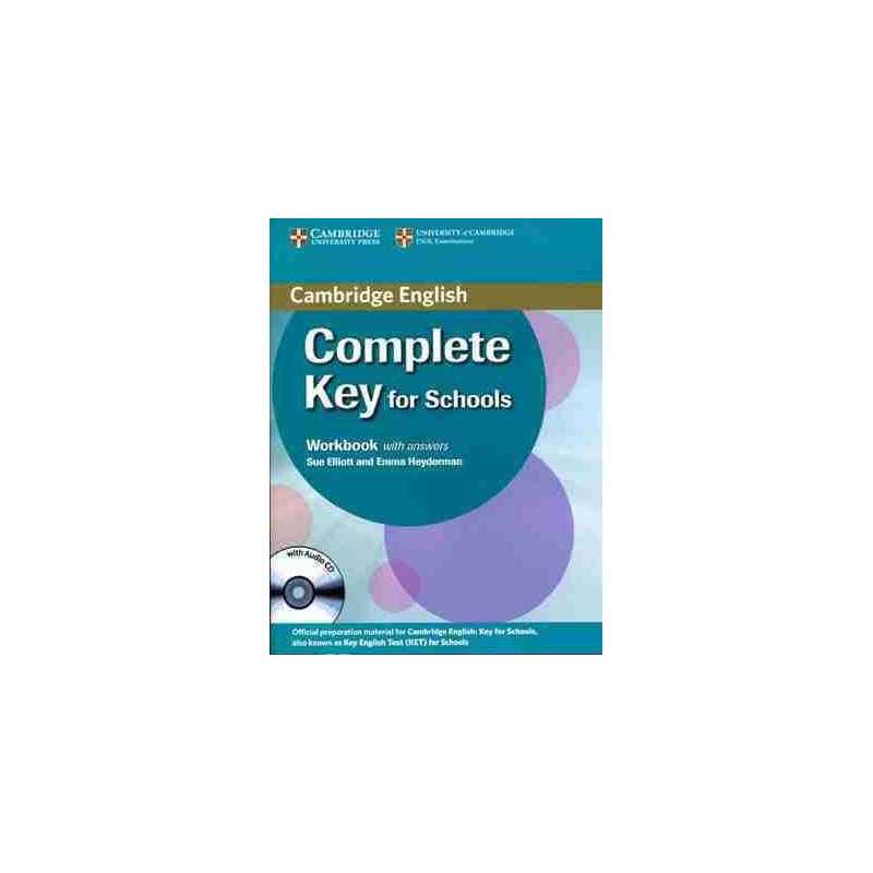 Complete Key (KET) For Schools A2 Workbook c/k + cd audio