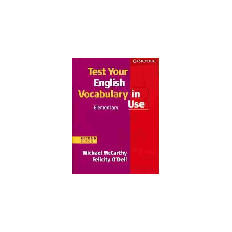 Test Your English Vocabulary in use Elementary c/k 2ed