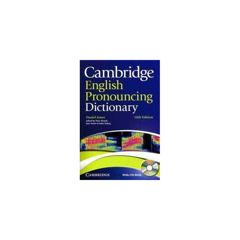 English Pronouncing Dictionary PB + cd rom 18 ed