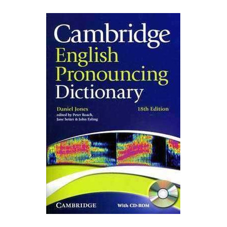 English Pronouncing Dictionary PB + cd rom 18 ed