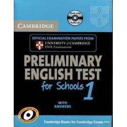 Cambridge PET for Schools 1 Students c/k + cd audio (2)