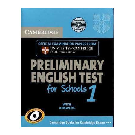 Cambridge PET for Schools 1 Students c/k + cd audio (2)