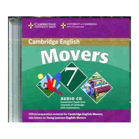 Cambridge Young Learners Movers 7 cd audio