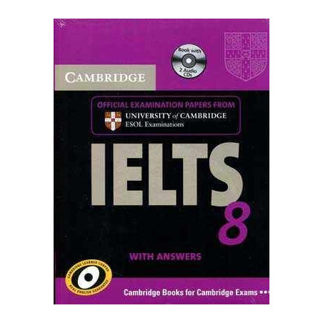 Cambridge IELTS 8 alumno c/k + cd audio