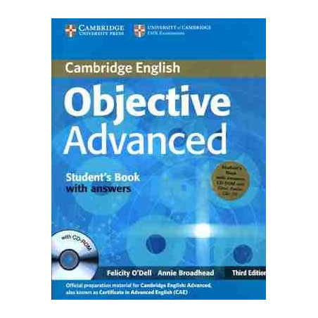 Objective CAE Students c/k + cd audio (3) 3ºed