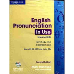 English Pronunciation Use Intermediate with Key + Cd Rom + audio