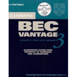 Cambridge BEC Vantage 3 Students c/k + cd audio