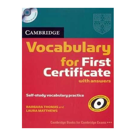 Cambridge Vocabulary for First Certificate c/k + cd audio