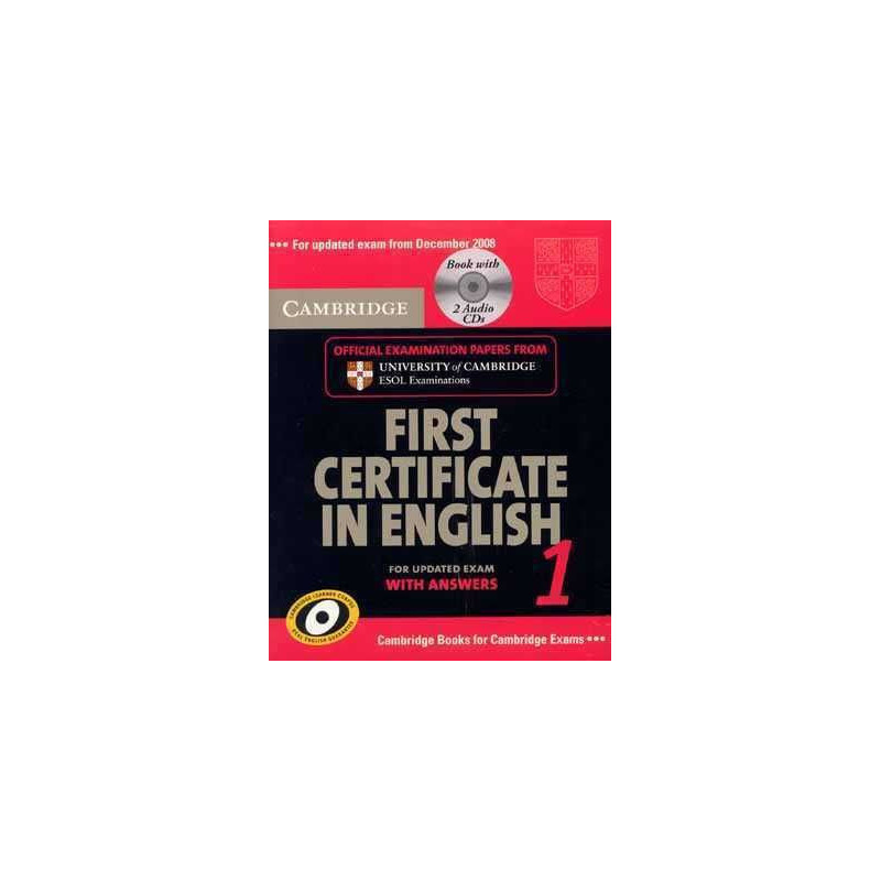 Cambridge First Certificate English 1 c/k + cd audio (2)