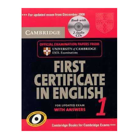 Cambridge First Certificate English 1 c/k + cd audio (2)