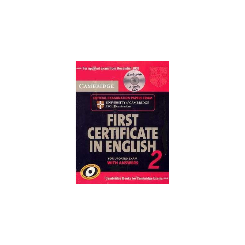 Cambridge First Certificate English 2 c/k + cd audio (2)