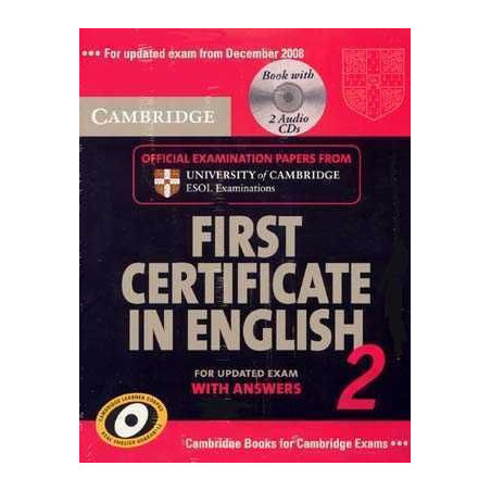 Cambridge First Certificate English 2 c/k + cd audio (2)