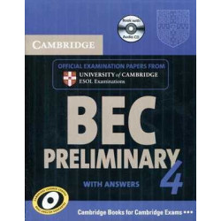 Cambridge BEC Preliminary 4 Student's c/k + cd audio B1