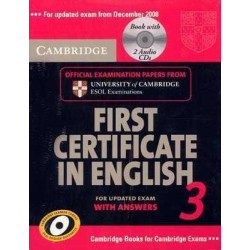 Cambridge First Certificate English 3 c/k + cd audio (2)