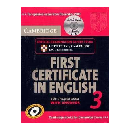 Cambridge First Certificate English 3 c/k + cd audio (2)