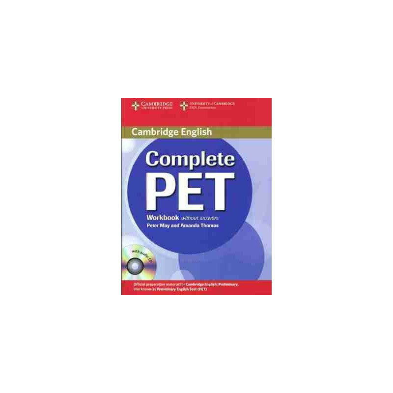 Complete PET B1 Workbook s/k + cd audio