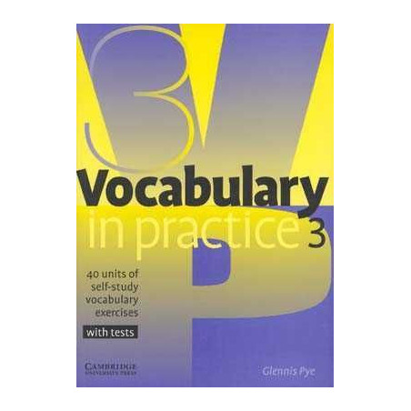 Vocabulary in Practice 3 Pre-Intermediate with test