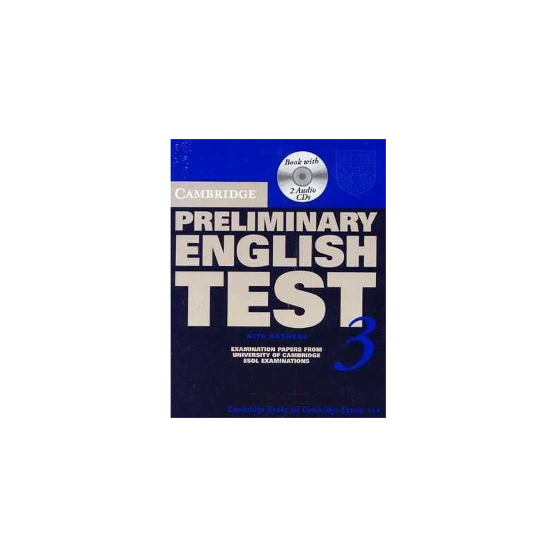 Cambridge PET 3 alumno c/k + cd audio (2) (updated PET Exam 2004)