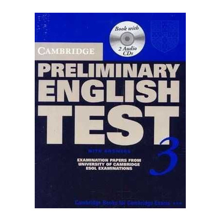 Cambridge PET 3 alumno c/k + cd audio (2) (updated PET Exam 2004)