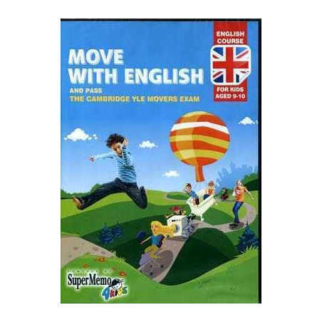 Move with English 9 - 10 aged YLE Movers Exam Cd - rom