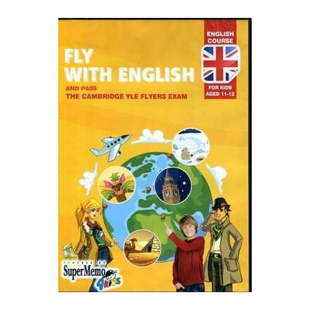 Fly with English 11 - 12 aged YLE Flyers Exam Cd - rom