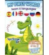My First Words 5 - 9 aged Cd - rom ( 6 languages )
