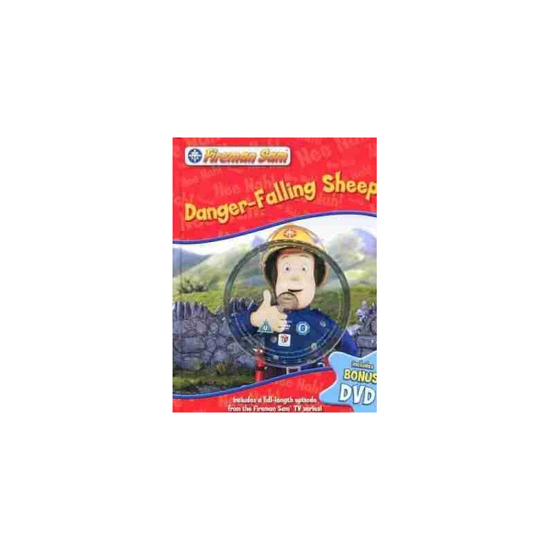 Fireman Sam : Danger - Falling Sheep + DVD HB