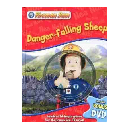 Fireman Sam : Danger - Falling Sheep + DVD HB