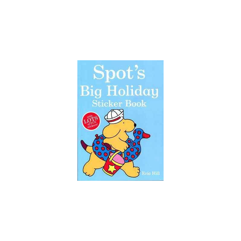 Spots Big Holiday sticker book