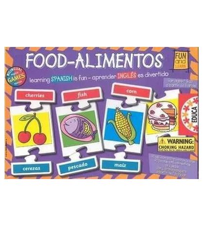 Food / Alimentos Puzzle Bilingue