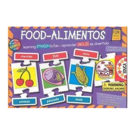 Food /  Alimentos Puzzle Bilingue