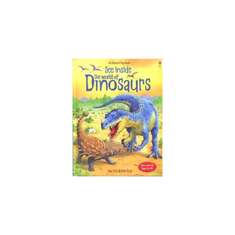 See Inside the World of Dinosaurs Flap book