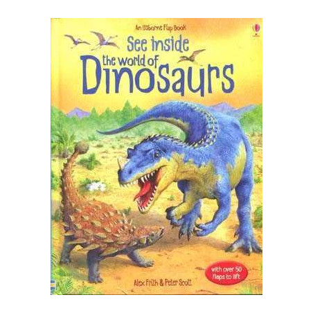 See Inside the World of Dinosaurs Flap book