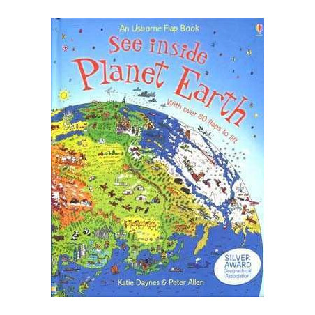 See Inside Planet Earth Flap book